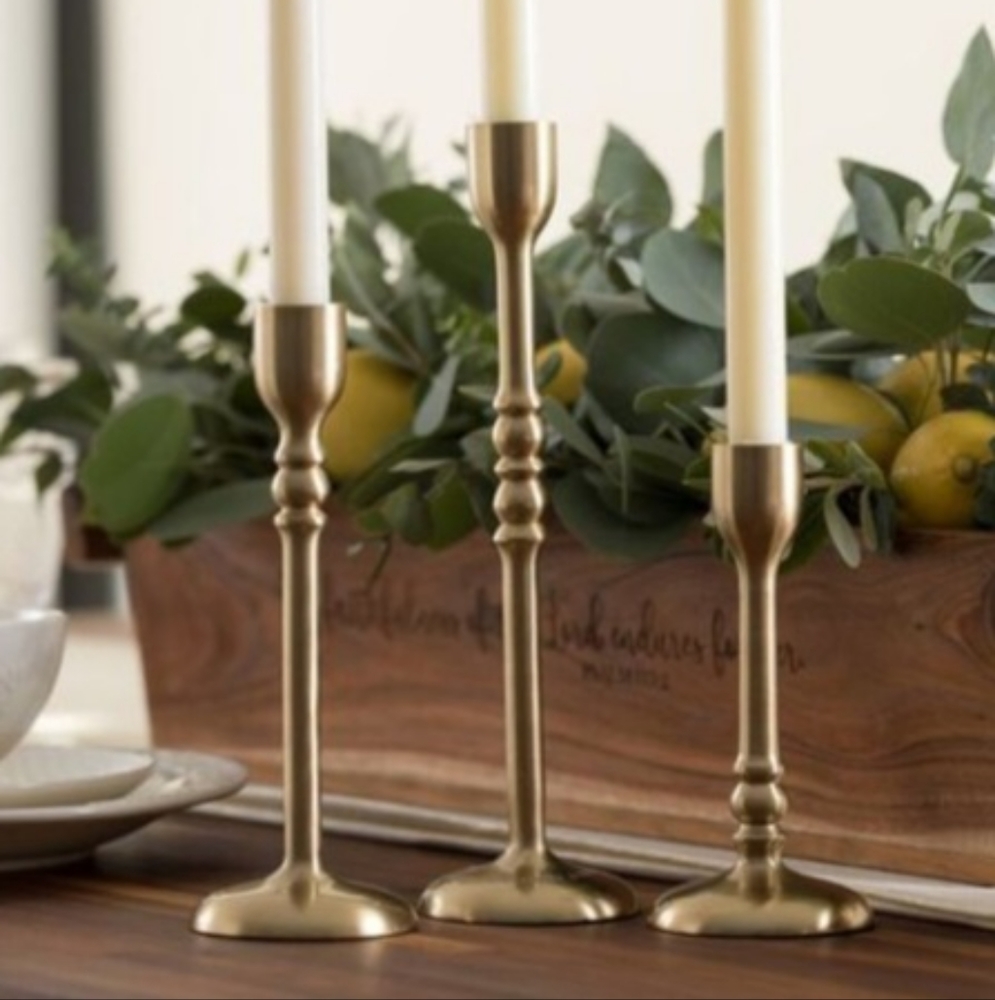 Mary & Martha Joy Candlestick Holders